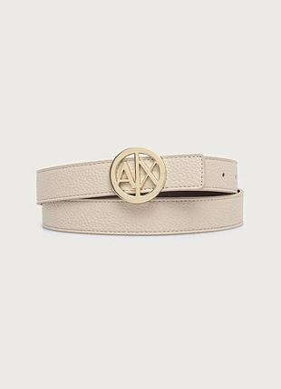 Urbanshop com ua armani exchangeдвусторонний ремень женский из искусственной кожи бежевый 941118 0a877 размеры запиту