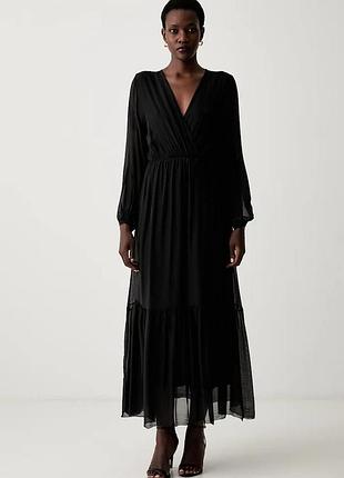 Urbanshop com ua vicoloразклешенное платье с шелком черное tab2373 размеры запитуйте
