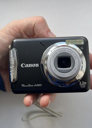 Легендарный фотоаппарат canon powershot a480 камера 2000х черный