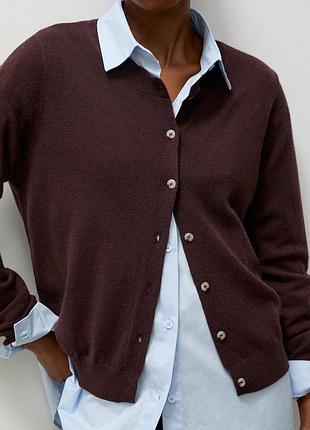 Urbanshop com ua answear.labкардиган женский из мериносовой шерсти коричневый размеры запитуйте