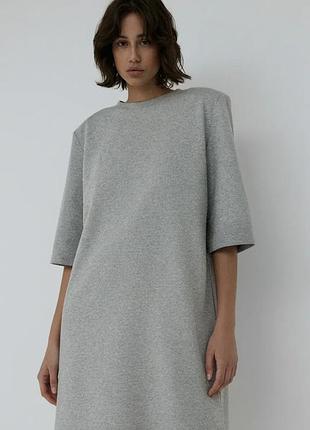 Urbanshop com ua muuv.сукня oversize бавовняна aya сіра розміри запитуйте