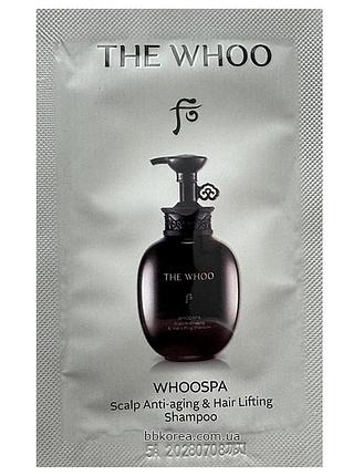 Новый шампунь для укрепления, объема и лифтинга волос пробник the history of whoo whoospa scalp anti-aging & hair lifting shampoo