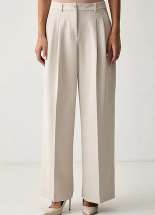 Urbanshop com ua fracomina штаны-палаццо женские бежевые low waist fs26wv3007w42901 размеры запитуйте