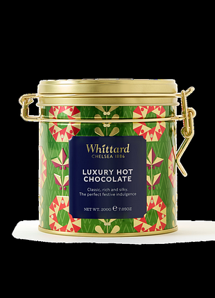 Whittard luxury hot chocolate гарячий шоколад 200 г