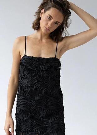 Urbanshop com ua muuv.muuv сукня flor чорна квіти розміри запитуйте