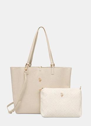 Urbanshop com ua u.s. polo assn.двусторонняя сумочка u.s. polo assn. malibu цвет черный beum08706wvp размеры запитуйте