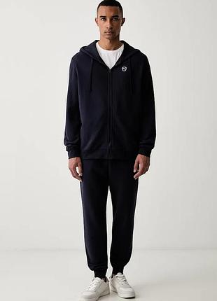 Urbanshop com ua pumaтрикотажний комплект чоловічий бавовняний essentials elevated темно-синій 695216 розміри запитуйте
