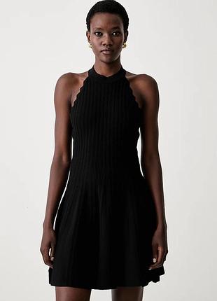 Urbanshop com ua morganрозкльошена сукня з віскозою чорна однотонна rmsoli розміри запитуйте