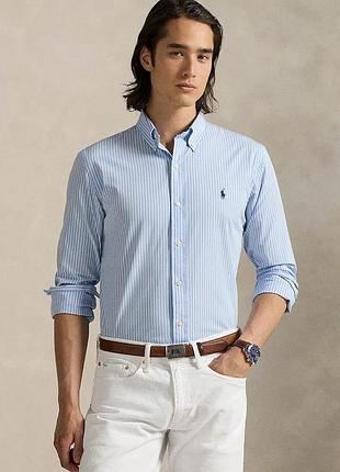 Urbanshop com ua polo ralph laurenсорочка мужская хлопковая голубая 710929346 размеры запитуйте