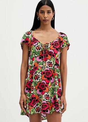 Urbanshop com ua rip curlлятное платье вискозное farm rio красочная цветы 0a5wdr размеры запитуйте