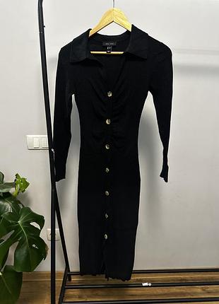 Сукня тепла в рубчик 6