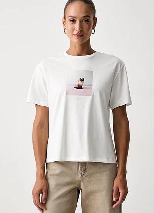 Urbanshop com ua twinsetфутболка женская хлопковая белая 262tf2090 размеры запитуйте