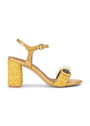 Urbanshop com ua kurt geiger londonбосоніжки на каблуку kensington langley raffia жовті 5604194999 розміри запитуйте