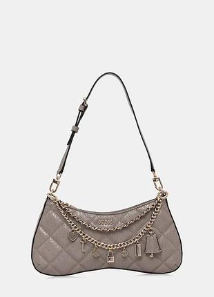 Urbanshop com ua guessсумочка жіноча зі штучної шкіри libby бежева hwgg99 12180 розміри запитуйте
