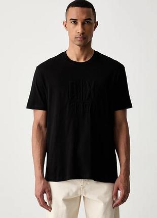 Urbanshop com ua armani exchangeфутболка чоловіча бавовняна чорна xm003042 af10358 розміри запитуйте