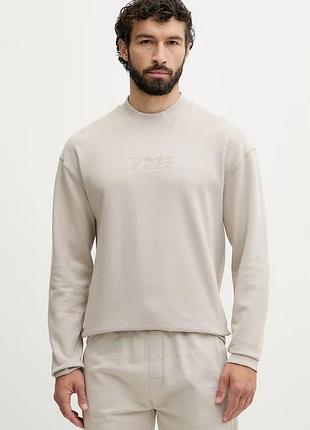 Urbanshop com ua bossкофта loungwear чоловіча бавовняна бежева 50561510 розміри запитуйте