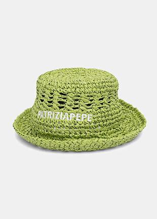 Urbanshop com ua patrizia pepeсолом'яний капелюх жіночий зелений 2f0143 v014 розміри запитуйте