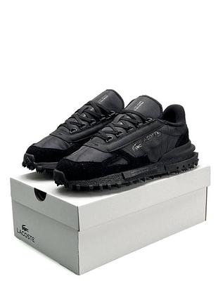 Кроссовки lacoste elite active black