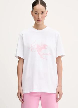 Urbanshop com ua fiorucciбавовняна футболка fiorucci white cupid print regular fit t-shirt колір білий w02smtsh323cj01wh09 розміри