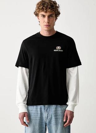 Urbanshop com ua guess jeansлонгслив мужской хлопковый черный m6yi04 k3644 размеры запитуйте