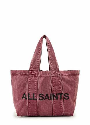 Urbanshop com ua allsaintsсумка-тоут жіноча бавовняна izzy рожева w116xe розміри запитуйте