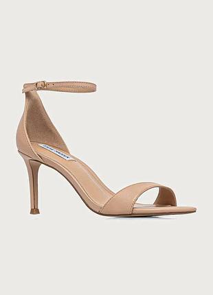 Urbanshop com ua steve madden босоножки на высоком каблуке кожаные necy бежевые 11005710 размеры запитуйте