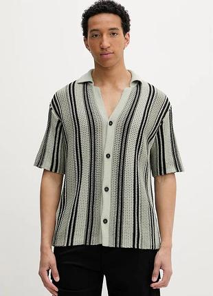 Urbanshop com ua hugoсорочка мужская хлопковая seesorn зеленая в полоску 50557362 размеры запитуйте