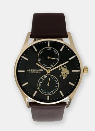 Urbanshop com ua u.s. polo assn.годинник u.s. polo assn. henry чоловічий колір коричневий usp4904gr розміри запитуйте