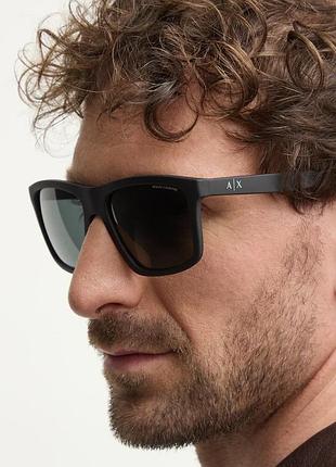 Urbanshop com ua armani exchangeсонцезахисні окуляри armani exchange чоловічі колір чорний 0ax4149su розміри запитуйте