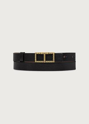 Urbanshop com ua twinsetдвусторонний ремень женский из искусственной кожи черный 262to5250 размеры запитуйте