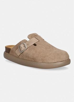 Urbanshop com ua schollзамшеві шльопанці scholl fae колір бежевий на платформі f012172361 розміри запитуйте
