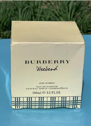 Парфумована вода burberry weekend for women 100мл. вінтажні та рідкісні . 100% оригінал. франція !!!