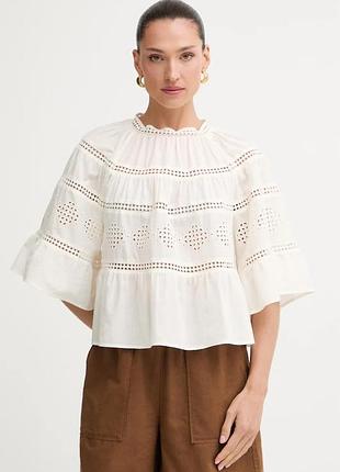 Urbanshop com ua marc o'poloблузка жіноча бавовняна бежева 5000014524 розміри запитуйте