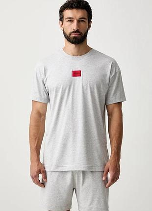 Urbanshop com ua hugoроздільна піжама чоловіча galaxy short set сіра 50559742 розміри запитуйте