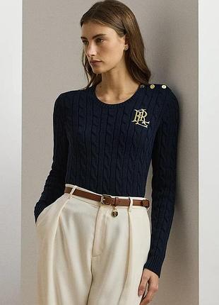 Urbanshop com ua lauren ralph lauren хлопковый свитер lauren ralph lauren цвет синий размеры запитуйте