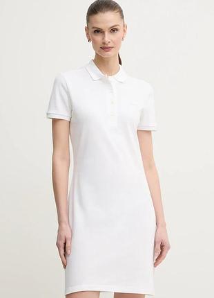 Urbanshop com ua lacoste сукня с хлопком белая однотонная ef5473 размеры запитуйте