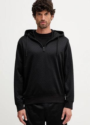 Urbanshop com ua armani exchangeкофта armani exchange колір чорний з капюшоном однотонна xm001355 af16259 розміри запитуйте