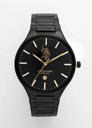 Urbanshop com ua u.s. polo assn.годинник u.s. polo assn. jordan чоловічий колір чорний usp7185yg розміри запитуйте