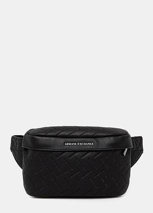 Urbanshop com ua armani exchangeбананка чоловіча зі штучної шкіри чорна xm002533 af22652 розміри запитуйте