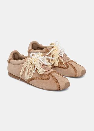 Urbanshop com ua answear.labкроссовки женские замшевые бежевые размеры запитуйте