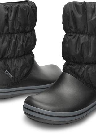 Зимние сапоги crocs для снега
 crocs puff boot
размер w7-37/38-23cm