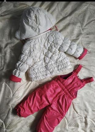 Зимний комбинезон и курточка - комплект2 фото