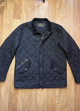 Чоловіча стьобана куртка barbour, розмір l vintage, outdoor, old money.