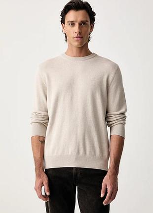 Urbanshop com ua marc o'poloсвитер мужской с добавлением шерсти бежевый 500009032 размеры запитуйте