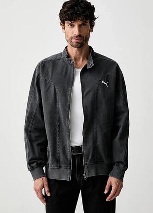 Urbanshop com ua pumaджинсовая куртка мужская хлопковая future puma archive серая 636718 размеры запитуйте