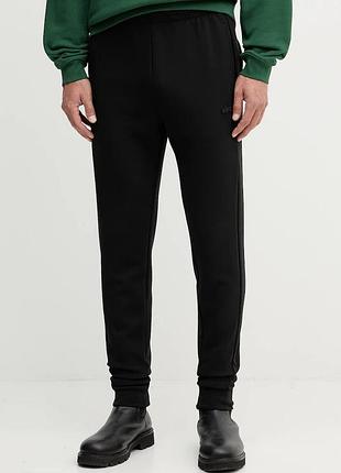 Urbanshop com ua lacosteспортивні штани чоловічі з бавовною чорні regular waist xh9583 розміри запитуйте