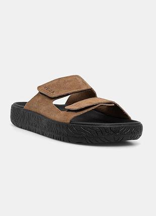 Urbanshop com ua vejaшльопанці жіночі замшеві etna suede коричневі sa3220678a розміри запитуйте