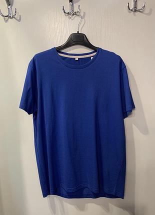 Синя футболка чоловіча "wilioms", розмір l