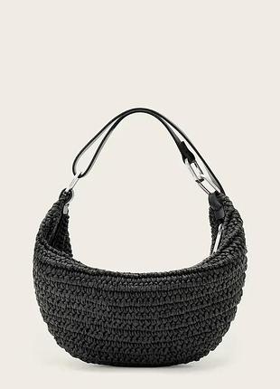 Urbanshop com ua allsaintsсумочка жіноча плетена luna чорна w159xe розміри запитуйте