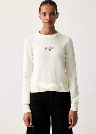 Urbanshop com ua guess jeansсветр жіночий бавовняний бежевий w6yr40 z1074 розміри запитуйте